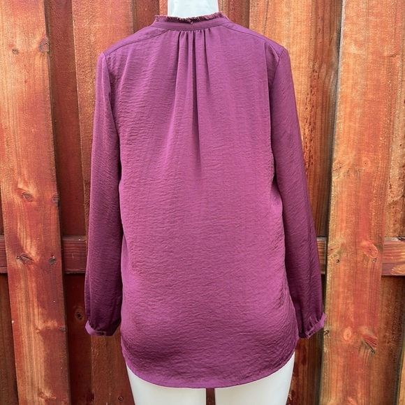 Lucky Brand Long Sleeve V-Neck Top Size XS - Picture 7 of 11